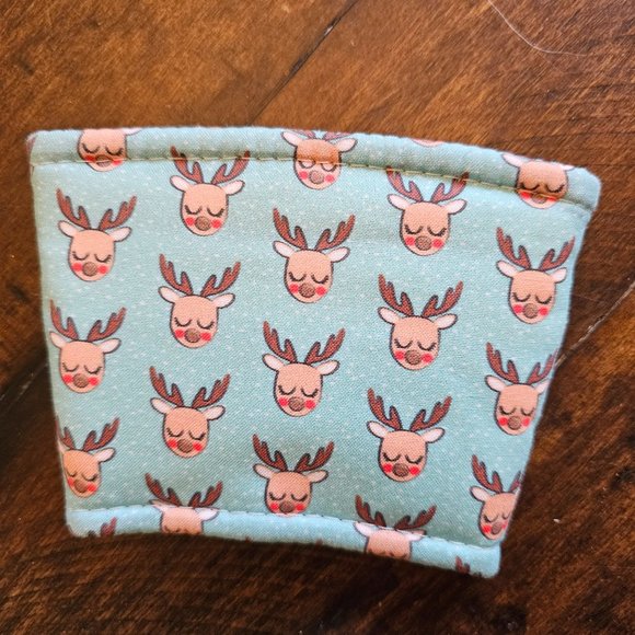 Love Mich Reindeer Coffee Cozy - Picture 3 of 3